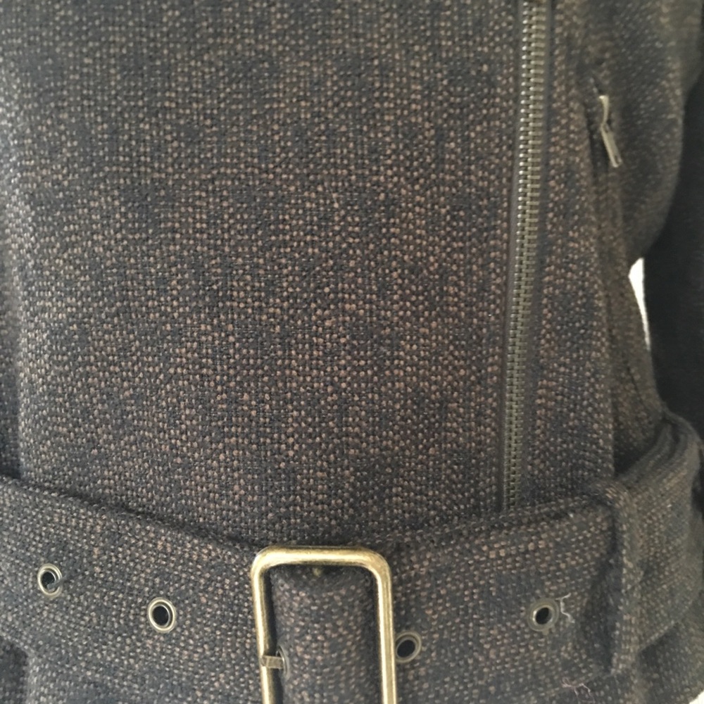 Vintage Newport News Crop Jacket with Belt Size 8 - Picture 4 of 6